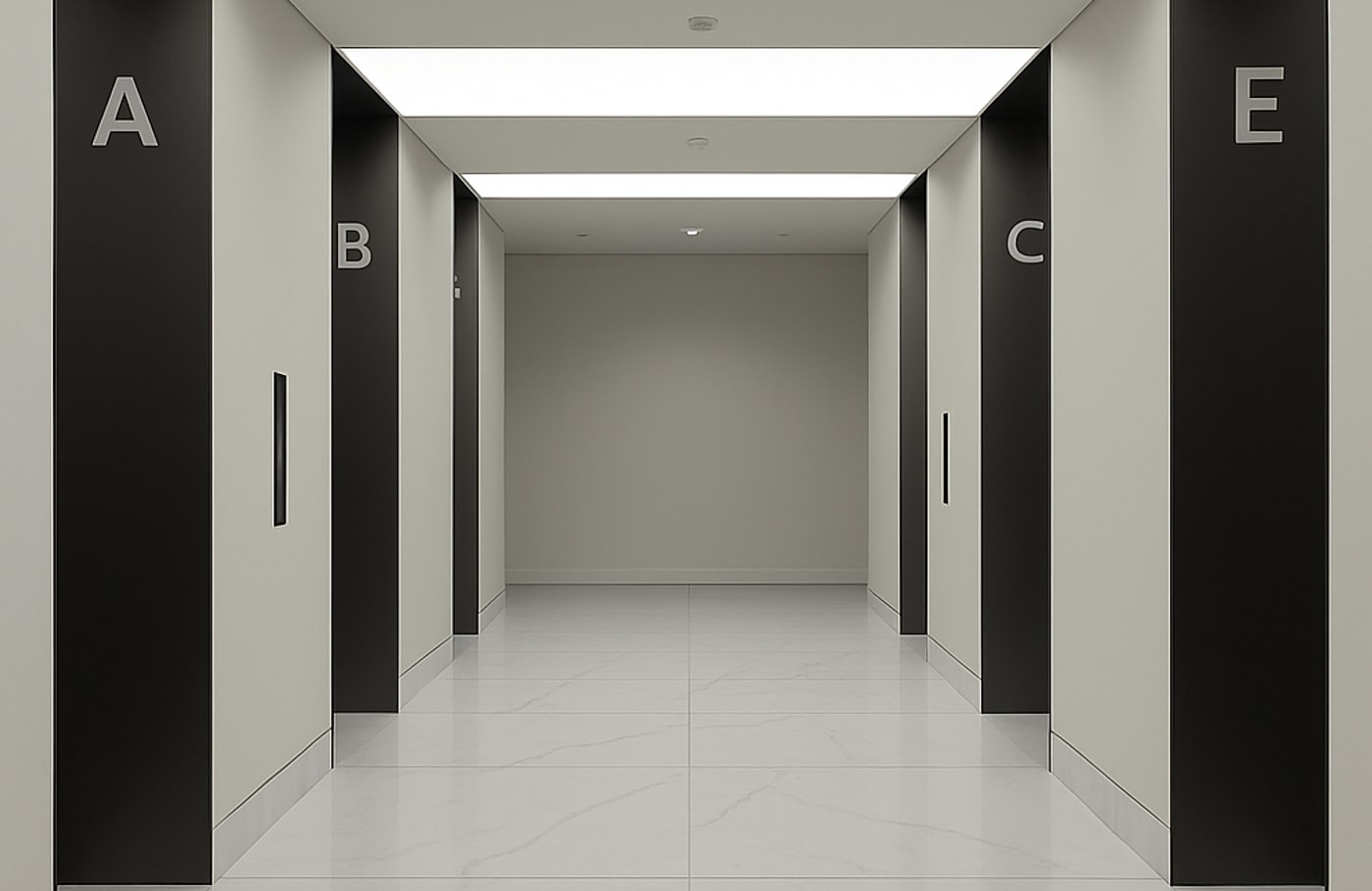 Light Ceilings finish concept