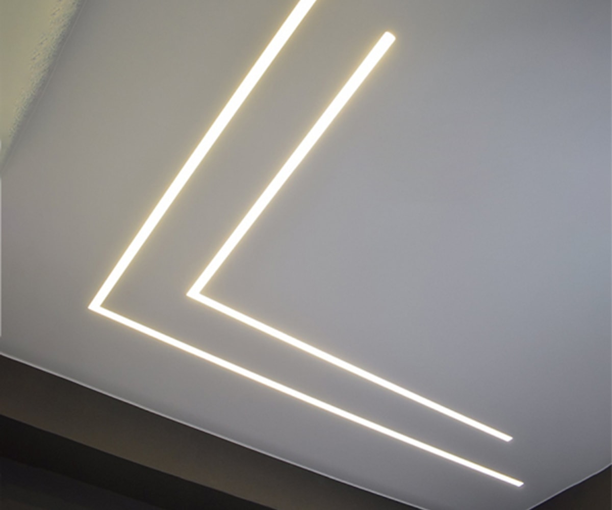 Light Lines ceiling finish