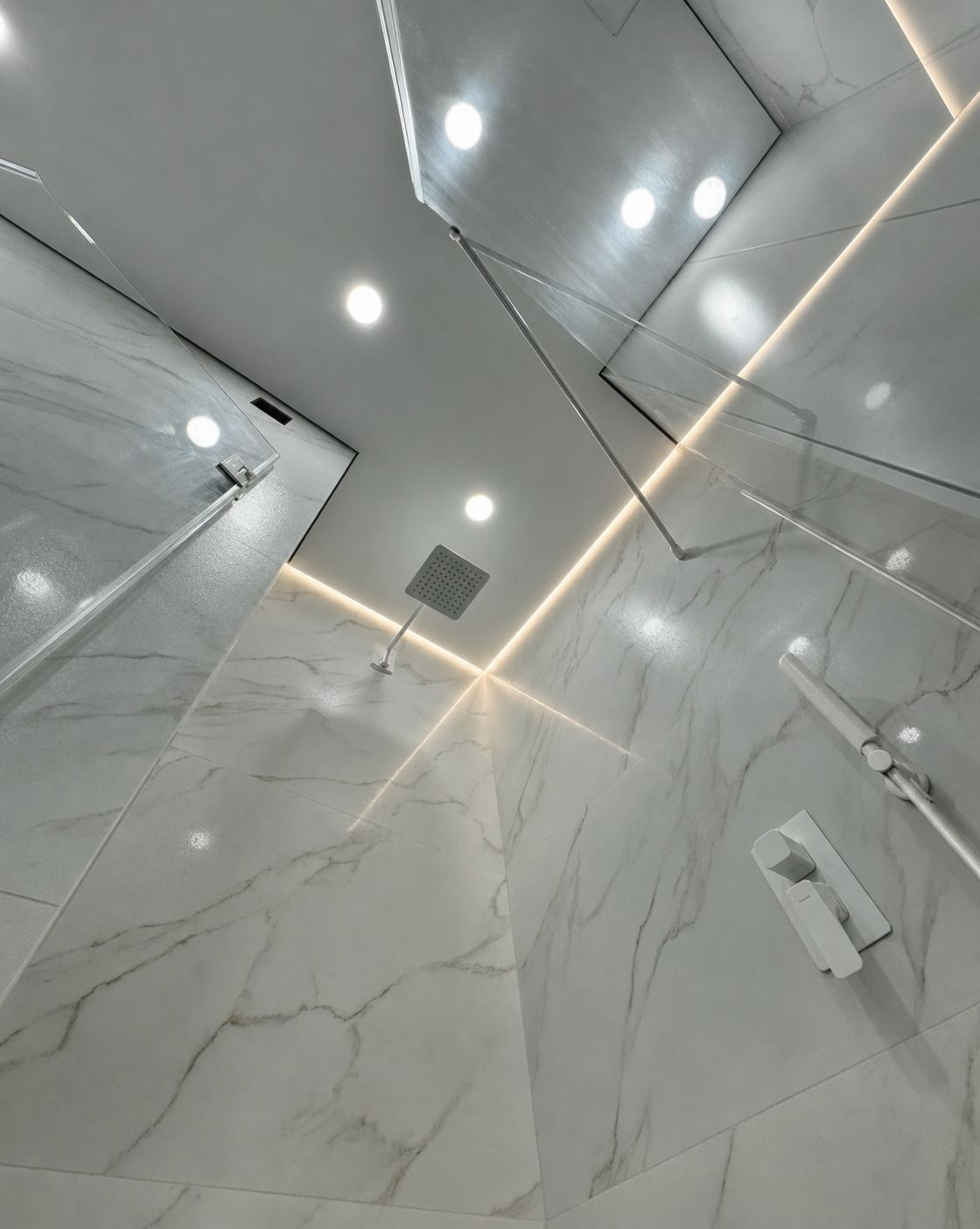 Vancouver · Shower Niche with LED Reveal