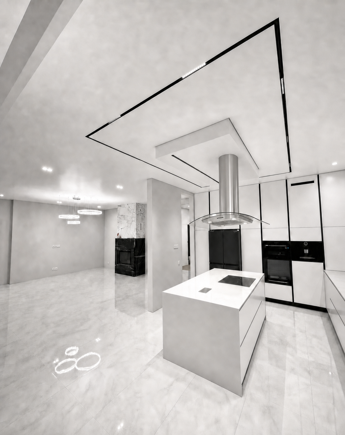 Track lighting New Westminster kitchen